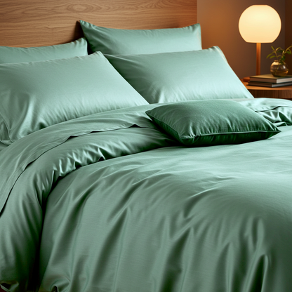 Finole Luxe Satin Spannbettlaken aus ägyptischer Baumwolle