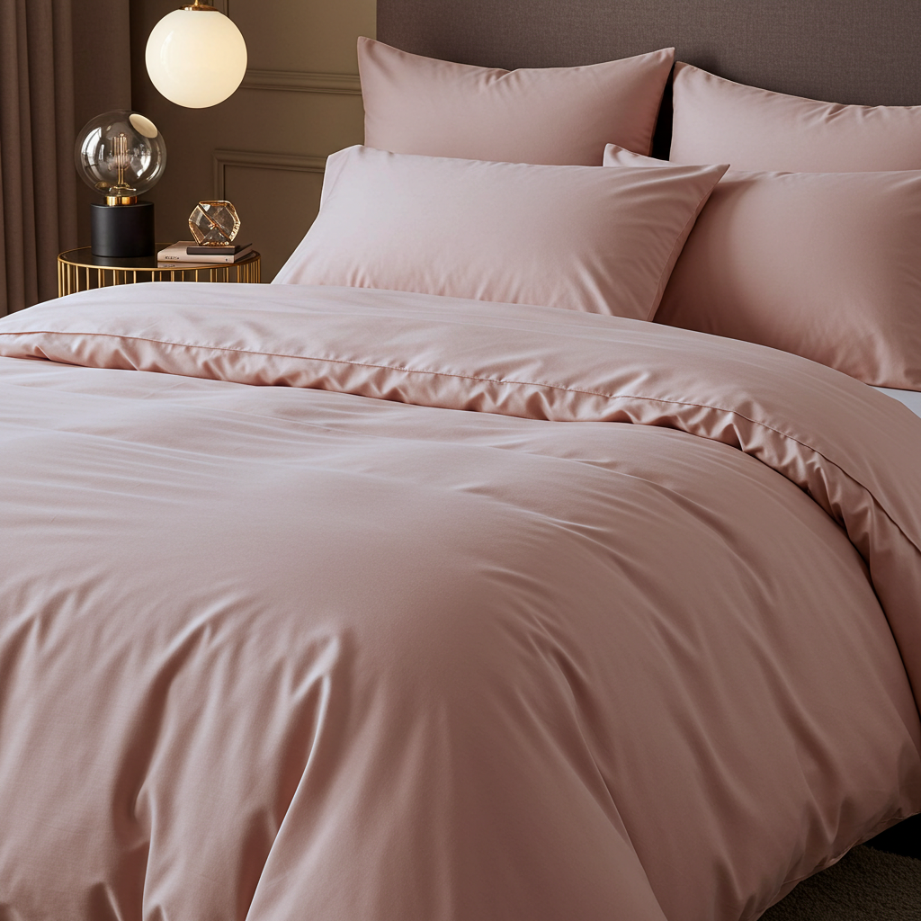 Feines Satin Spannbettlaken von Finole aus 100% ägyptischer Baumwolle, seidig glatt, atmungsaktiv und luxuriös.