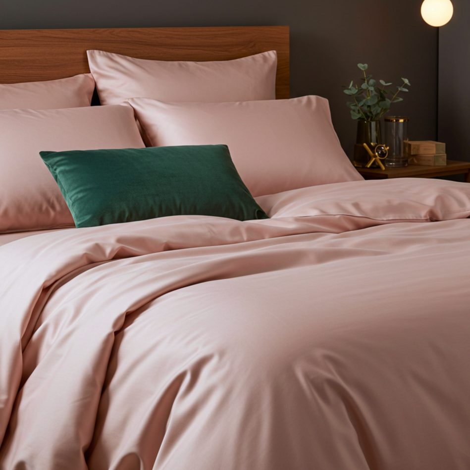 Finole Luxe Satin Spannbettlaken aus ägyptischer Baumwolle