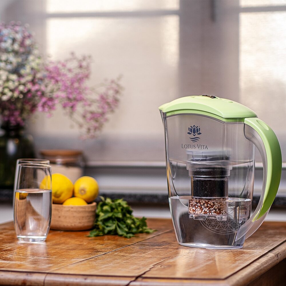 Lotus Vita Filterkanne Esprit 1.3L – BPA-frei & nachhaltig – Verdancia®