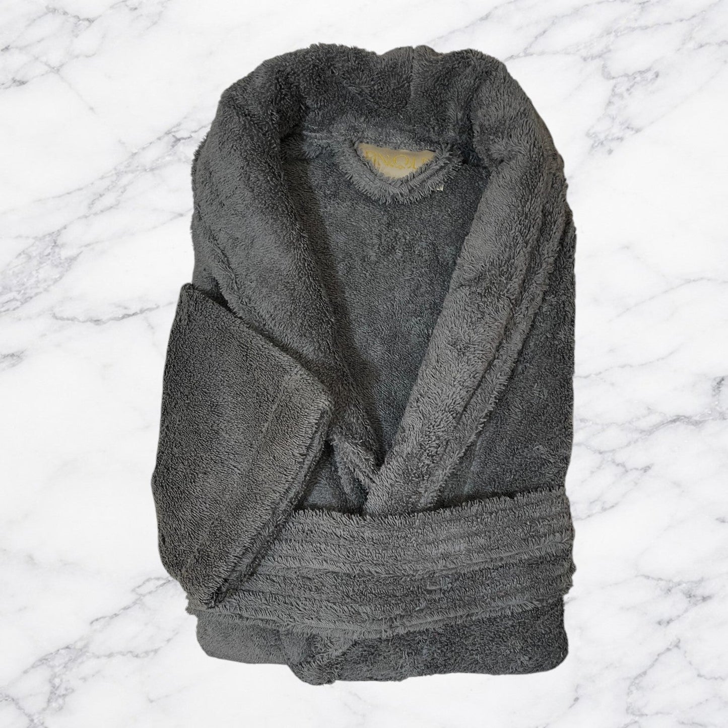 Plush Bademantel aus ägyptischer Baumwolle – Finole