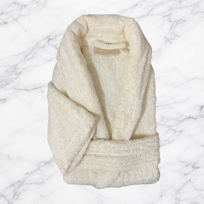Plush Bademantel aus ägyptischer Baumwolle – Finole