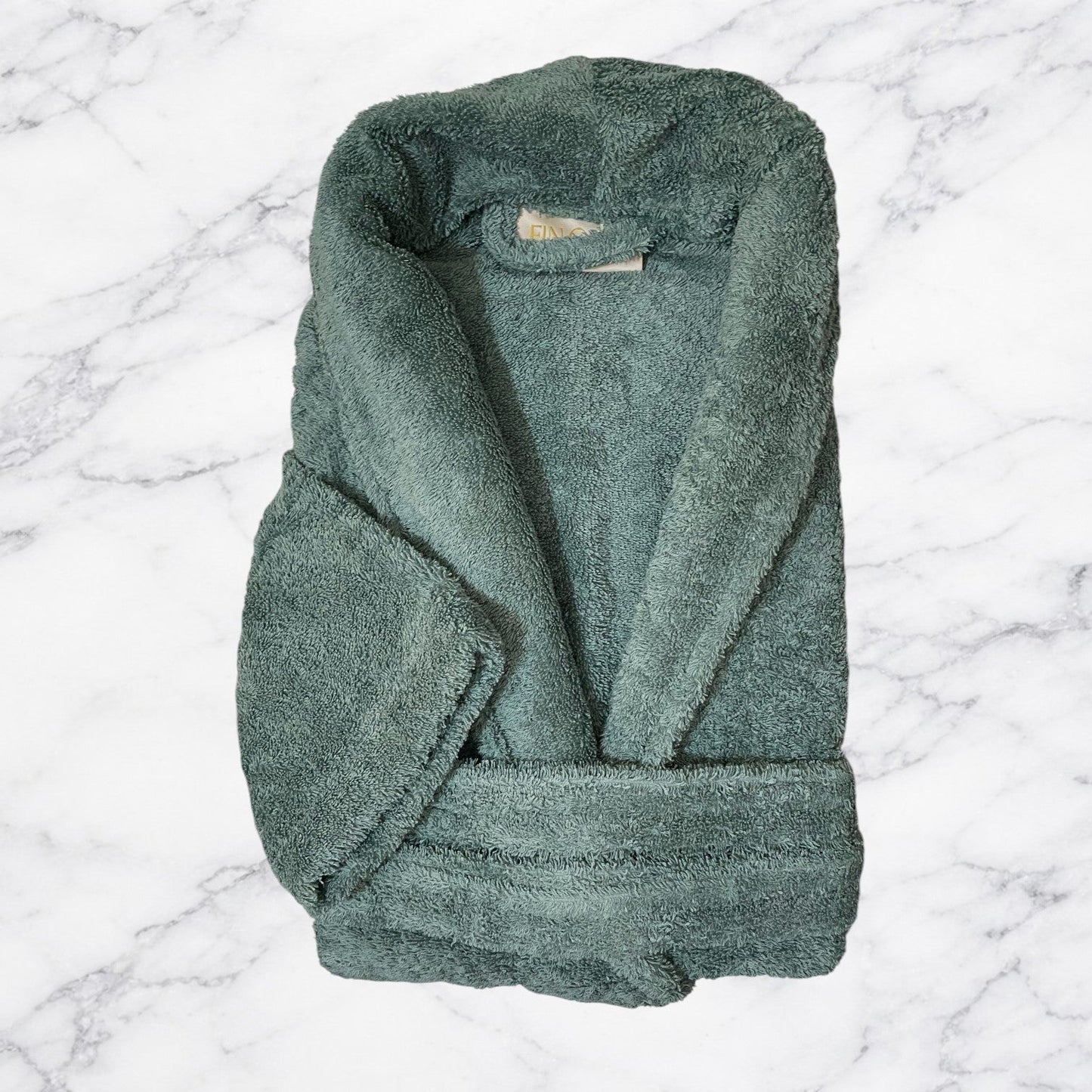 Plush Bademantel aus ägyptischer Baumwolle – Finole