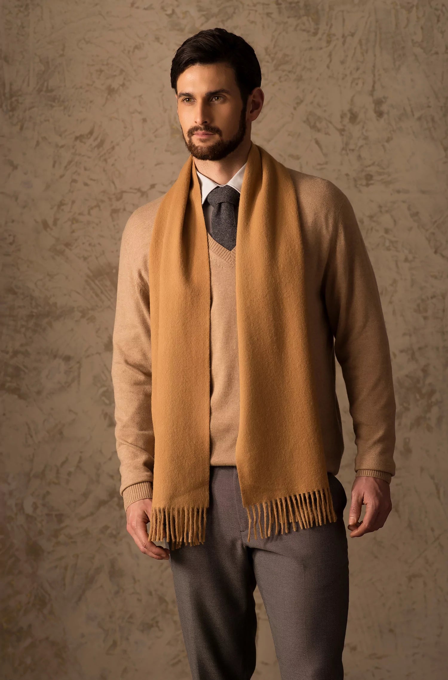 Verdancia | KUNA - Alpaka Webschal - Jamas – 100 % Royal‑Alpaka | Hohes Komfortniveau durch Luxusfaser Alpaka 01