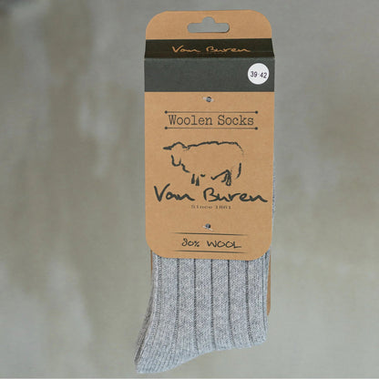 Wollsocken Sid – Grau | Van Buren | Verdancia