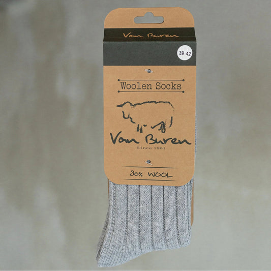 Wollsocken Sid – Grau | Van Buren | Verdancia